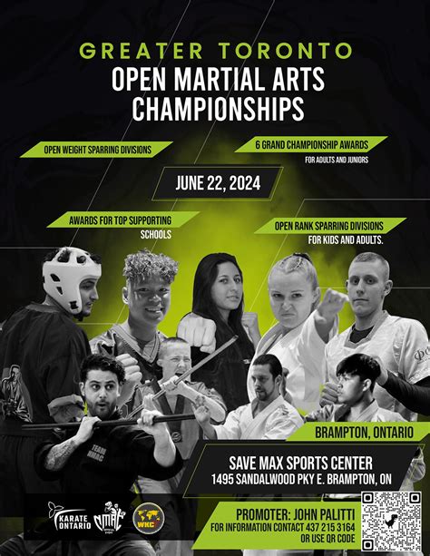 Greater Toronto Open Martial Arts — Wkc Canada