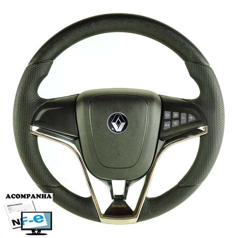 Volante Multifuncional Cruze Renault Clio Logan Sandero Automotivo