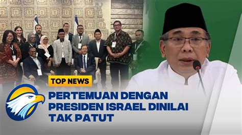 Ketum Pbnu Minta Maaf Soal Nahdliyin Ke Israel Top News Youtube