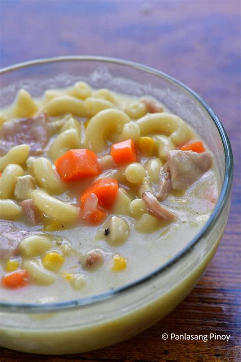 Creamy Macaroni Soup Ala Jollibee Karinokada