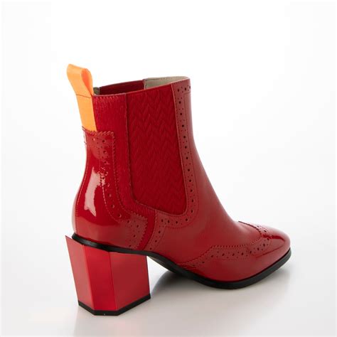 United Nude Tetra Chelsea Boot Deep Red Waja Bazar