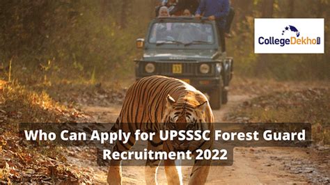 Who Can Apply For Upsssc Forest Guard Recruitment 2022 Collegedekho