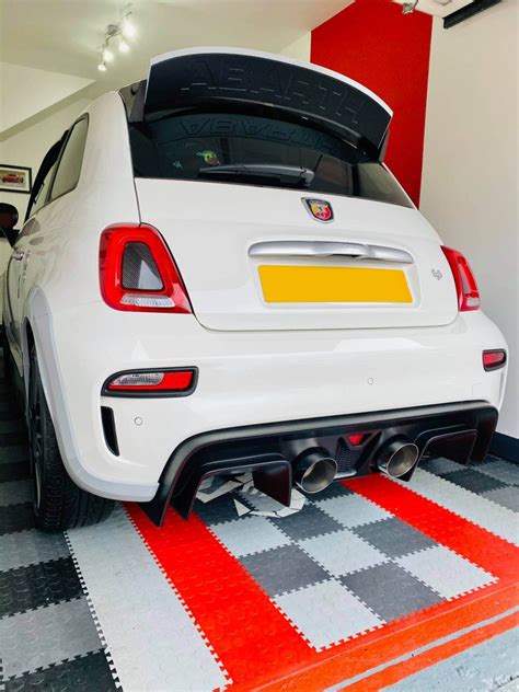 Abarth Estrattore Posteriore Scarico Centrale Scuderia Vtr