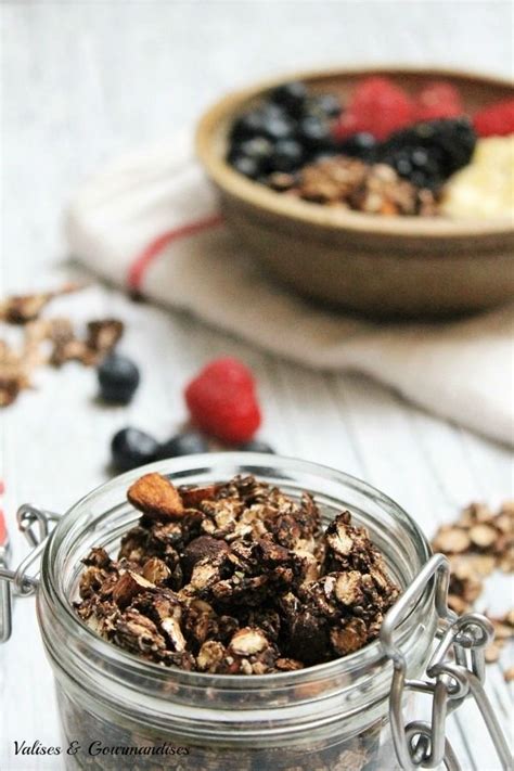 Granola Au Chocolat Sans Huile Valises Gourmandises Recipe