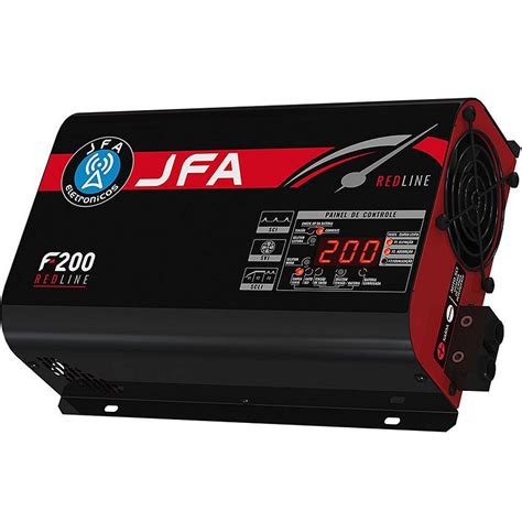 Fonte Carregador De Bateria Jfa A Red Line Auto Equip