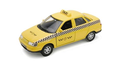 Модель машины Welly LADA Kalina Такси 1:34-39 42383TI — купить по ...