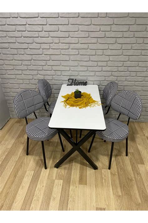 BAMBEDS MOBİLYA Masa Takımı Yemek Masası Mutfak Masası Balkon Masası