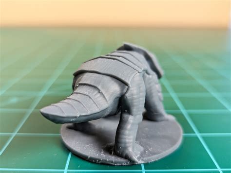 Unprimed Bulette Miniature for Dnd Detailed 28mm Scale Fantasy RPG ...