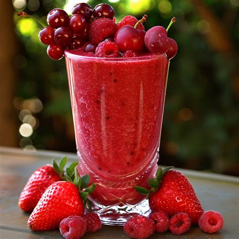 Ruby Red Rhapsody Smoothie Zestful Blends