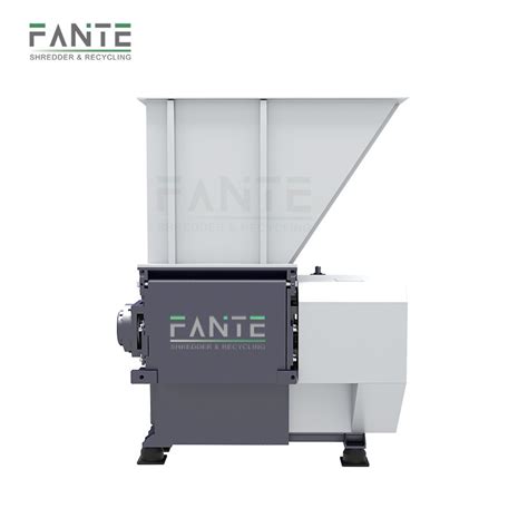 Fante Single Shaft Shredder For Waste Plastic Pvc Pp Pe Pipe Lumps