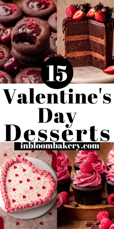 15 Best Valentine's Day Desserts - In Bloom Bakery 