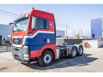 Man Tgx Xlx Bls X Hydr Tractor Unit From Belgium For Sale