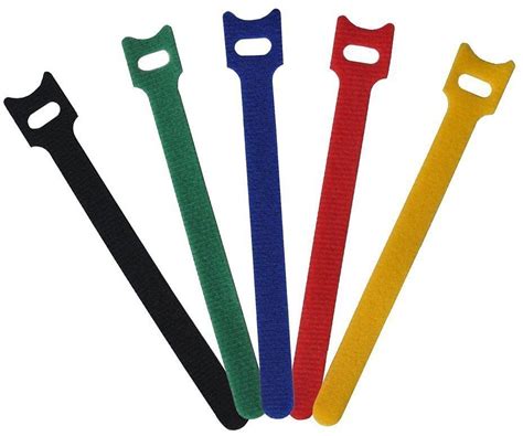 Mehome Reusable Hook And Loop Fastening Velcro Cable Ties With