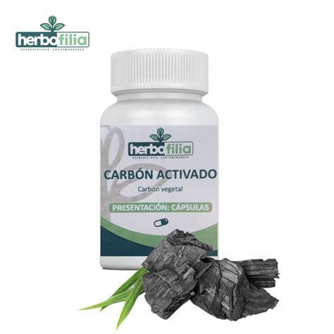 C Psulas De Carb N Vegetal Activado Herbofilia