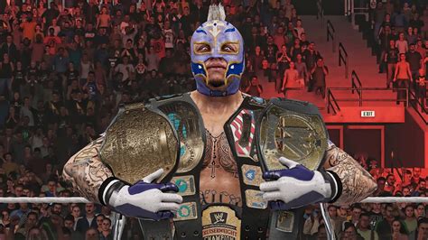 Wwe 2k Rey Mysterio All Championships Wins Youtube