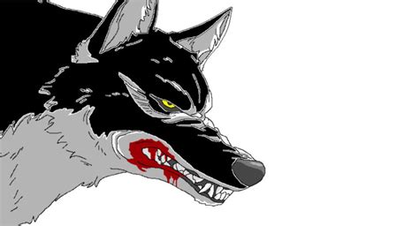 angry wolf by wolfyloveanime on DeviantArt