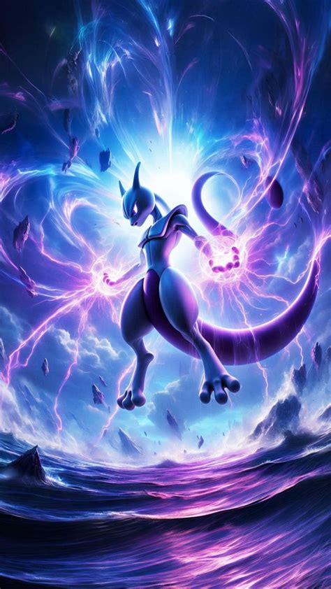 Mewtwo Pokemon - Phone Wallpaper in 2024 | Pokemon mewtwo, Pokemon ...