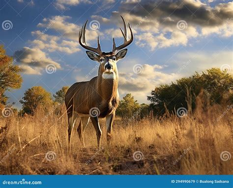 The biggest buck ever stock illustration. Illustration of animals ...