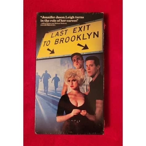 Media Last Exit To Brooklyn Vhs 199 Jennifer Jason Leigh Music By