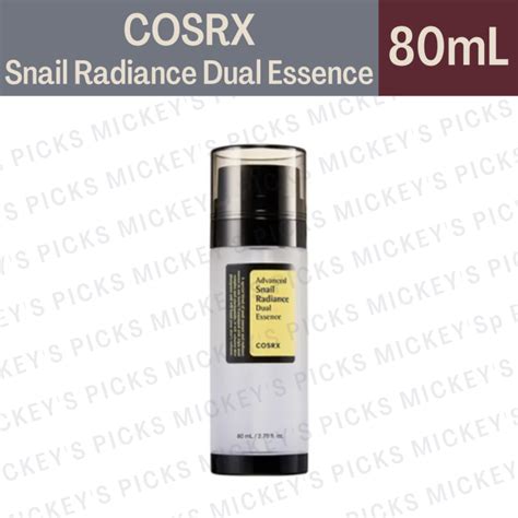 Cosrx Advanced Snail Radiance Dual Essence Ml Lazada Ph