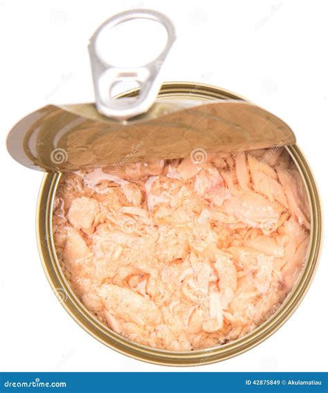 Canned Tuna Flake With Opened Lid I Stock Image Image Of Object