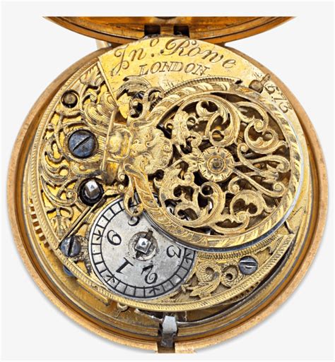 Th Century English Gold Pocket Watch Pocket Watch Transparent Png