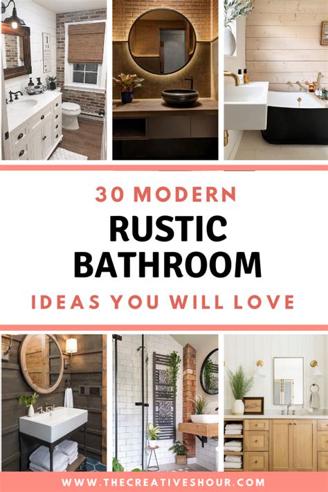 30 Modern Rustic Bathroom Ideas For An Earthy Feel