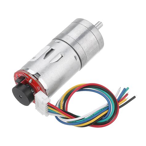 Dc Motor Kg Rpm Ga With Encoder V With Bracket Mechatronx