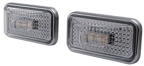 Putco Pure Universal Side Marker Lights Amber Led With Clear Lens Putco Vehicle Lights P900003