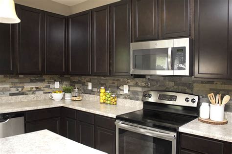 Faux Stone Kitchen Backsplash - How To Nest For Less