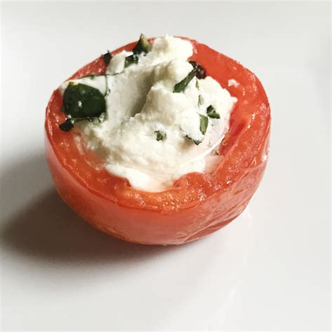 Cheese And Herb Stuffed Tomatoes Think Tasty