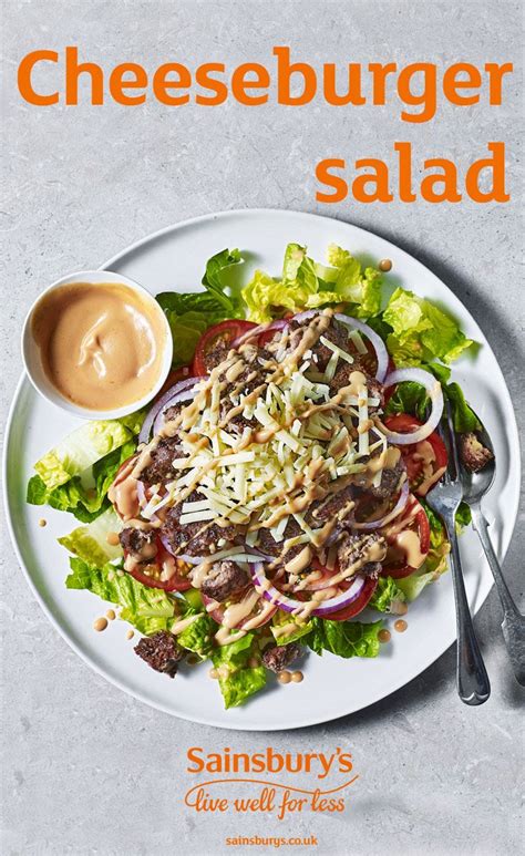 #BBQ #Summer #Salad #Cheeseburger #Burgers #Sainsburys #SummerRecipe Summer Recipes, New Recipes ...