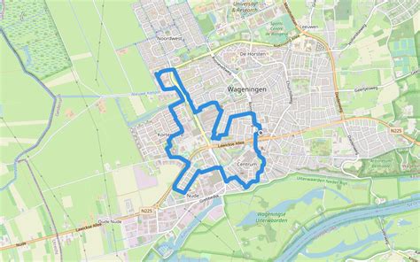 Wageningen On The Move Blue Route Hiking Trail Gelderland Pacer