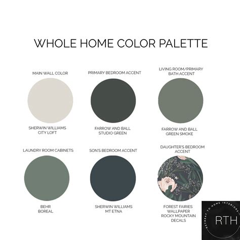 Custom Paint Color Palette - Etsy