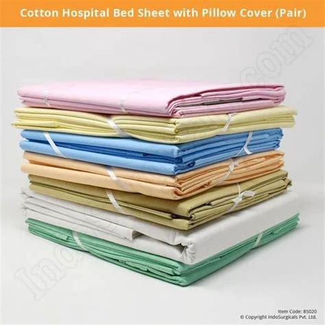 Blue Terry Cotton Hospital Bed Sheet Size X Inch At Rs Piece