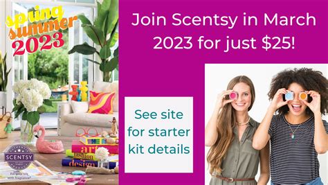 Join Scentsy For 25 March 2023