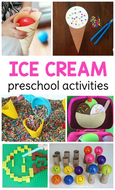 Hands On Ice Cream Activities For Preschoolers