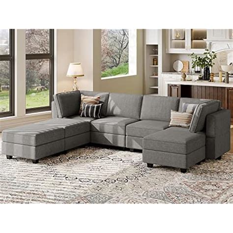 Belffin Large Modular U Shaped Sectional Sofa With India Ubuy