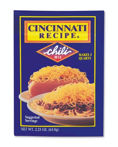 Skyline Cincinnati Recipe Chili Mix | Pouches