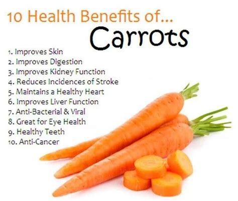 Top 10 Benefits Of Carrots Healthtuesday Sport Nutrition Health And Nutrition Nutrition Facts