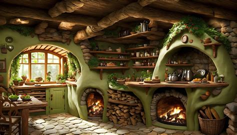 Inside a Hobbit Kitchen by ARTofZNEROL on DeviantArt