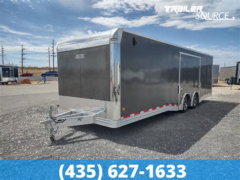 Alcom Ez Hauler X Interior Enclosed Cargo Trailer Alloy