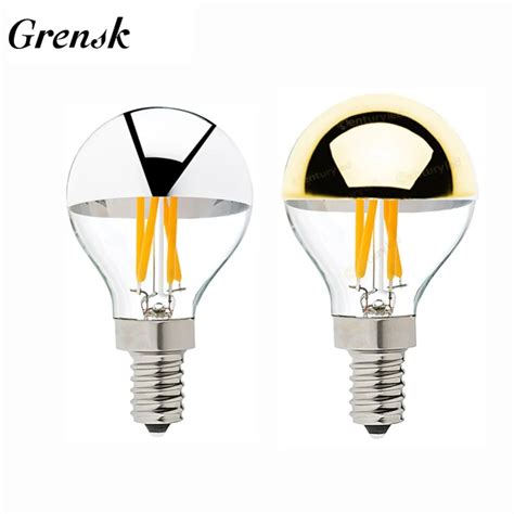 Grensk Ampoule Led Edison E Lumi Re Filament Argent G Or