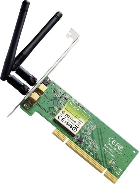 Carte Wi Fi PCI TP LINK TL WN851ND 300 Mo S Conrad Fr