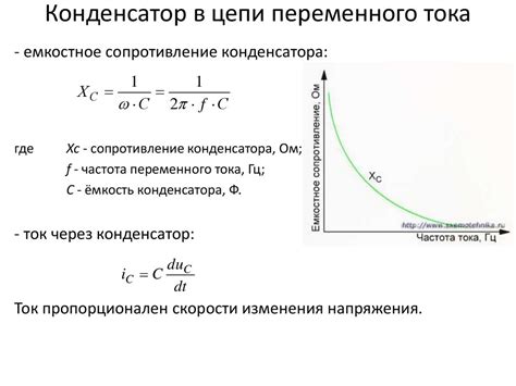 Конденсатор и катушка индуктивности в цепях переменного тока ...