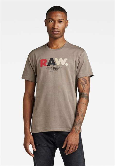 Multi Colored Raw T Shirt Turf G Star RAW T Shirts Vests