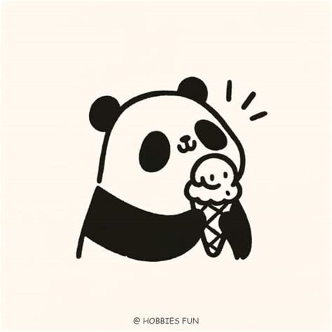 🐼 30 Easy Cute Panda Drawing Ideas