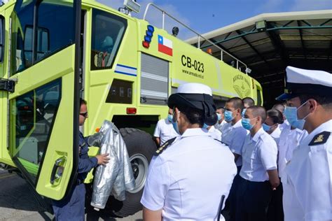 Reclutas De La Escuela Naval Realizaron Visita A La Base Aeronaval