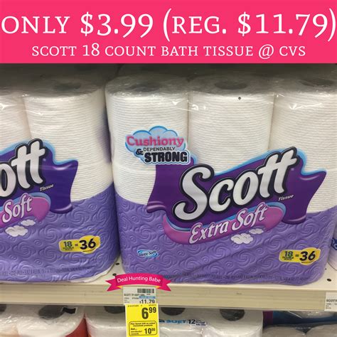 Print Only Regular Scott Count Bath Tissue Cvs Deal Hunting Babe