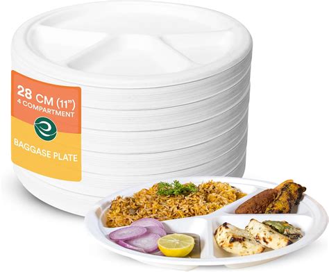 Buy Eco Soul Biodegradable Disposable Tableware Set Eco Friendly And